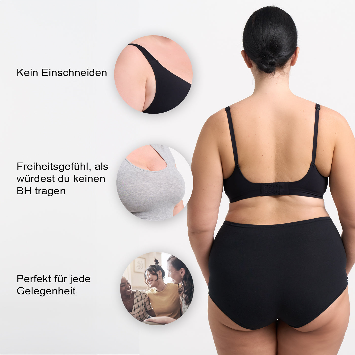 Comfort Push-Up BH creamy fabrics