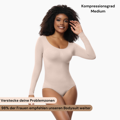 Longsleeve Bodysuit Sculpting Shapewear (Secret Sale) creamyfabrics