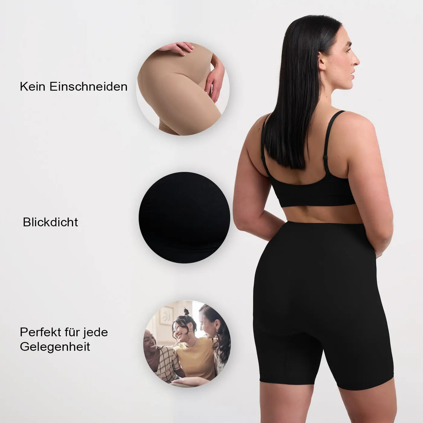 Shaping Shorts - Mid Season creamyfabrics