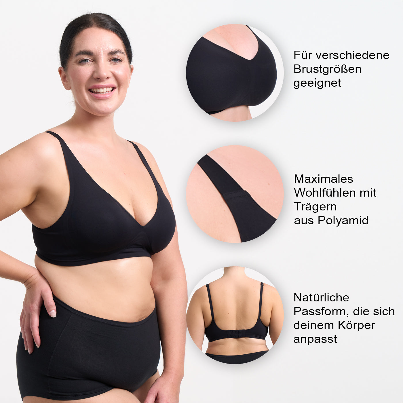 Comfort Push-Up BH creamy fabrics