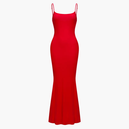 Ribbed Cami Maxikleid