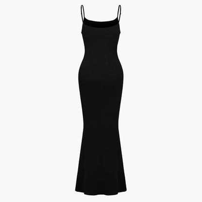 Ribbed Cami Maxikleid
