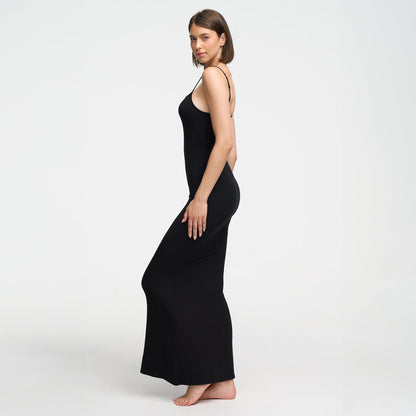 Ribbed Cami Maxikleid