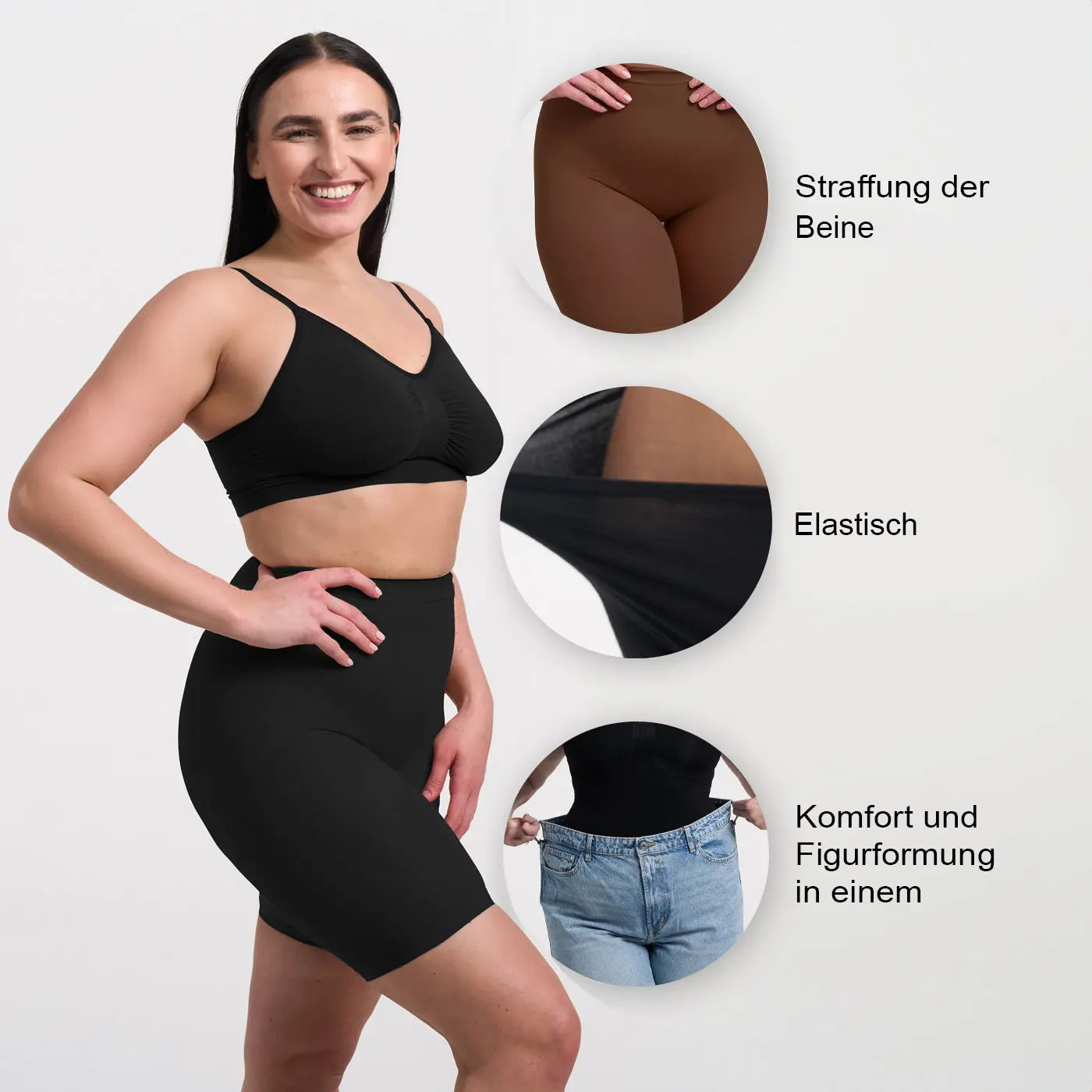 Shaping Shorts - Mid Season creamyfabrics