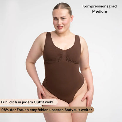 Tank Bodysuit Sculpting Shapewear mit String - Mid Season creamyfabrics