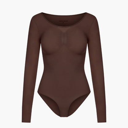 Bodysuit Sculpting Shapewear Longsleeve mit Slip