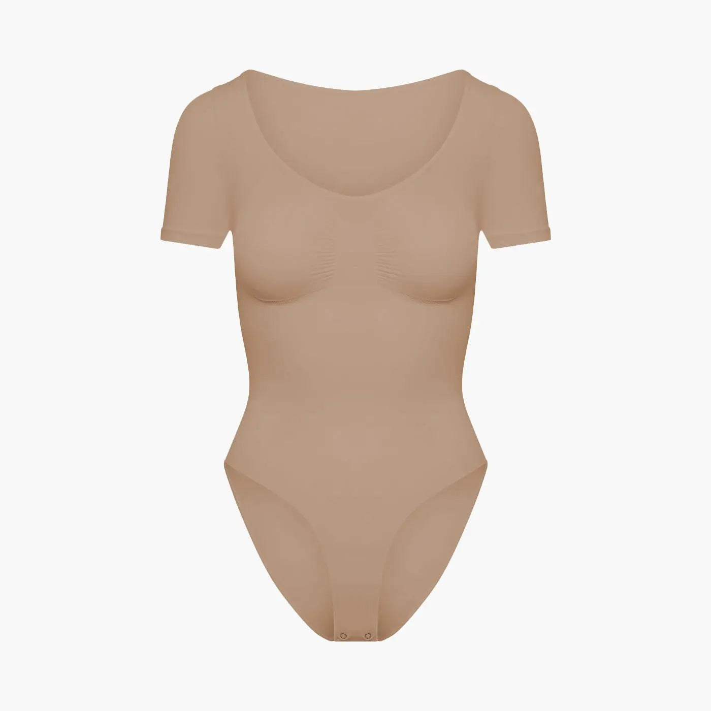 T-Shirt Bodysuit Sculpting Shapewear mit Slip - Mid Season creamyfabrics