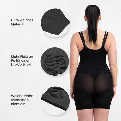 Bodysuit Sculpting Shapewear mit offener Brust - Mid Season creamyfabrics