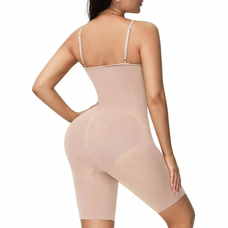 Bodysuit Sculpting Shapewear mit Shorts - Mid Season creamyfabrics