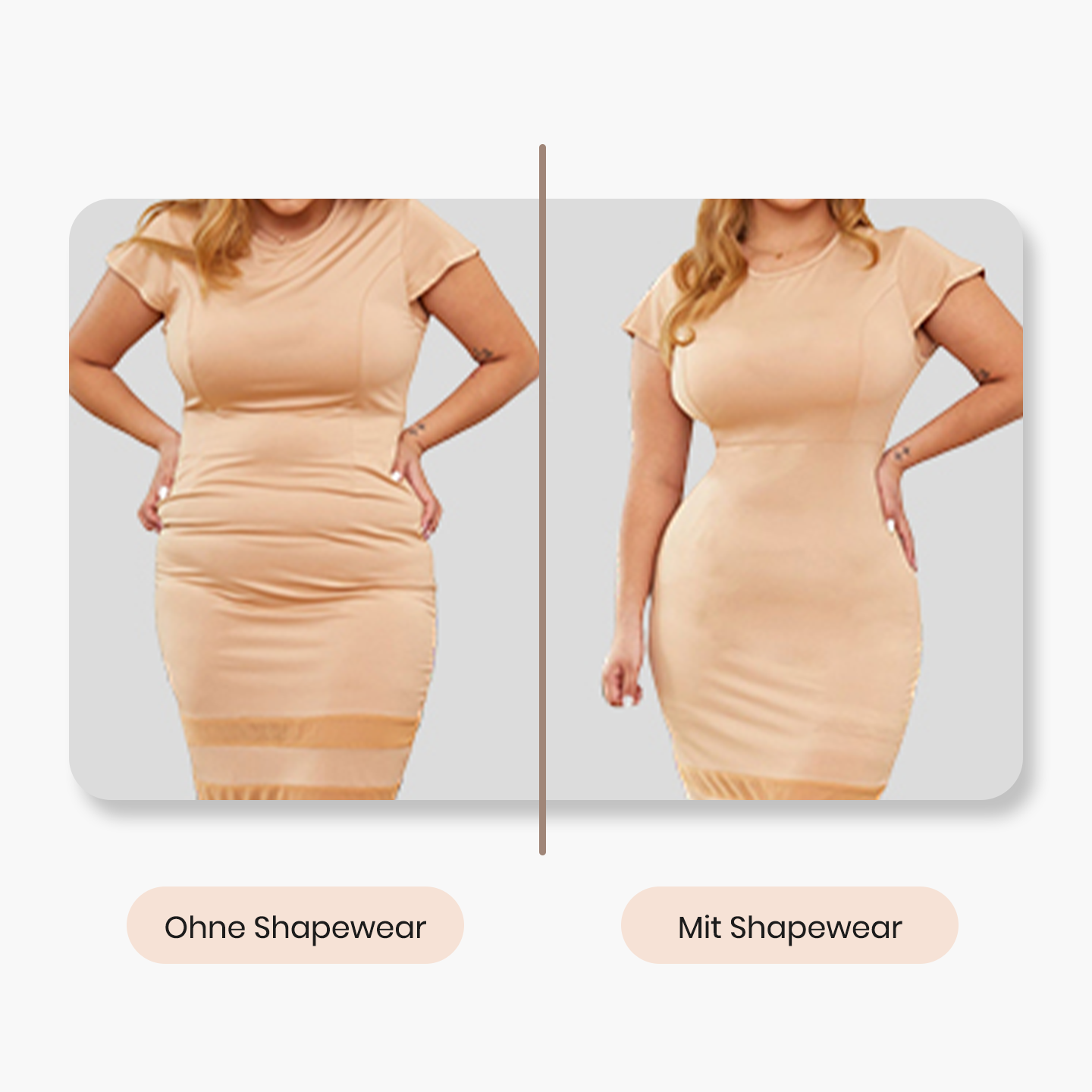 Longsleeve Bodysuit Sculpting Shapewear creamy fabrics