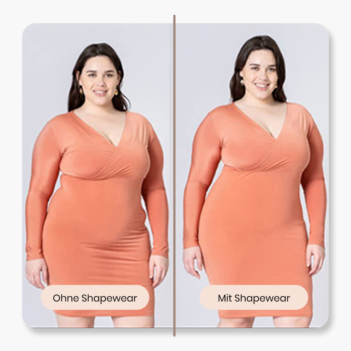 Longsleeve Bodysuit Sculpting Shapewear creamy fabrics