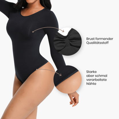 Longsleeve Bodysuit Sculpting Shapewear - Secret Sale creamyfabrics